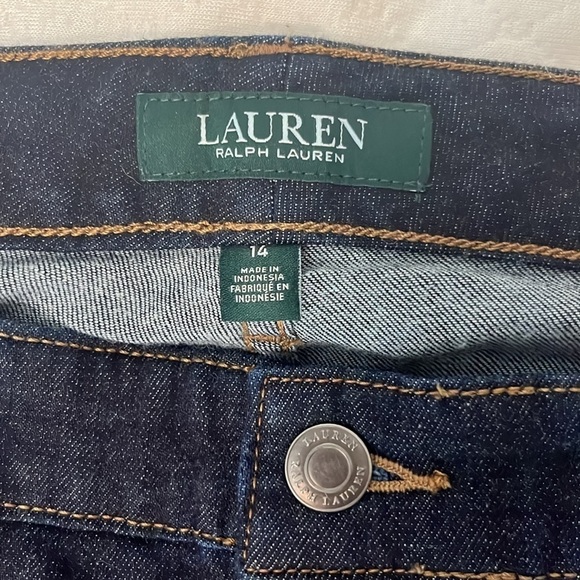 Lauren Ralph Lauren Mid Rise Straight Jeans - Picture 10 of 16